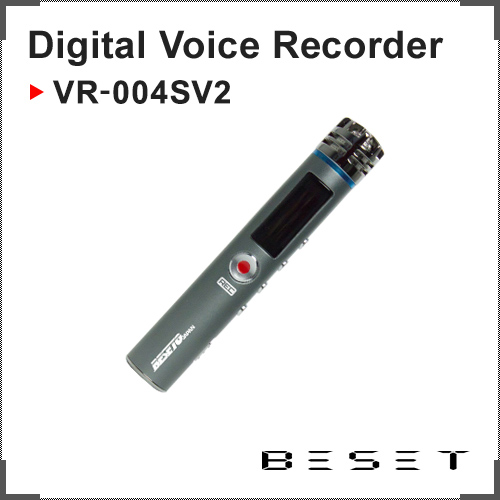 マイク型ボイスレコーダー VR-004SV2