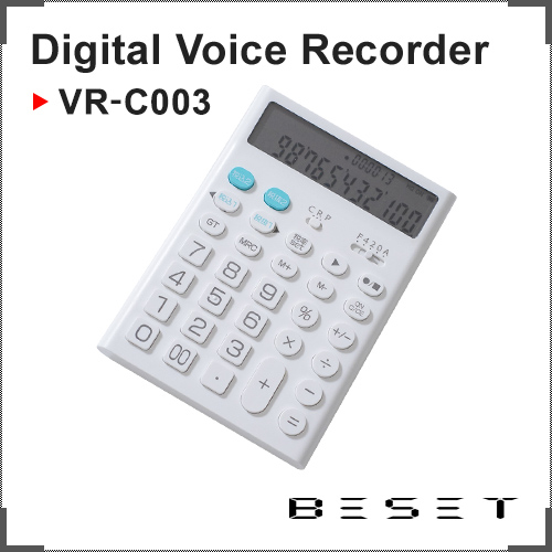 電卓型ボイスレコーダー VR-C003